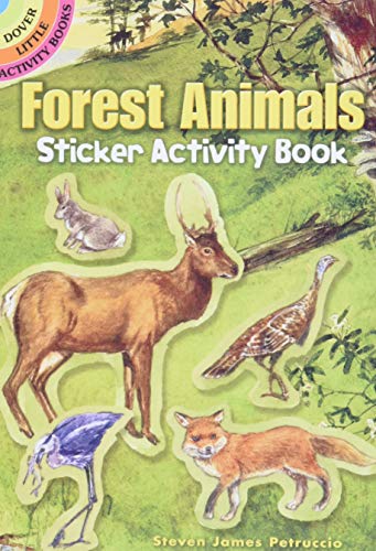 Beispielbild fr Forest Animals Sticker Activity Book (Dover Little Activity Books: Animals) zum Verkauf von SecondSale
