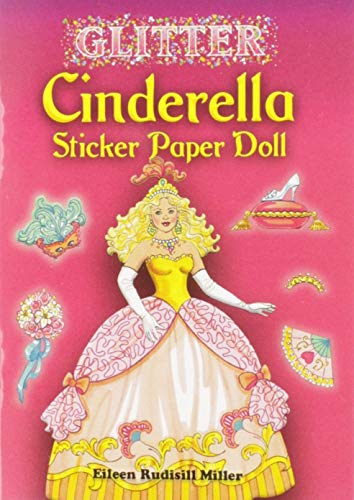 9780486456522: Glitter Cinderella Sticker Paper Doll