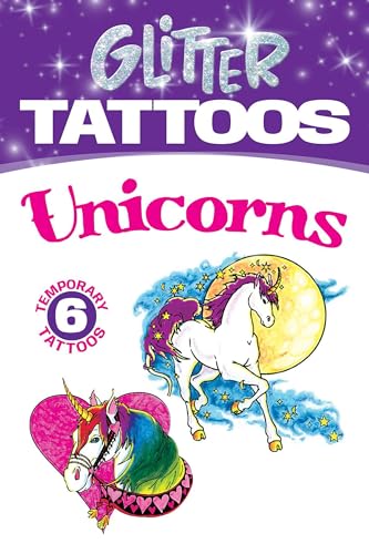 Stock image for Glitter Tattoos Unicorns (Dover Tattoos) for sale by PlumCircle