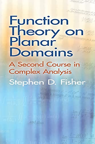 Stock image for Function Theory On Planar Domains: A Second Course In Complex Analysis (Pb 2007) for sale by Kanic Books