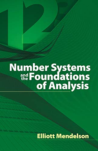 9780486457925: Number Systems and the Foundations of Analysis (Dover Books on Mathematics)