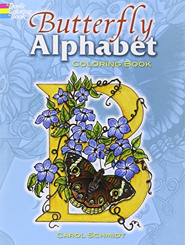 9780486458434: Butterfly Alphabet Coloring Book (Dover Coloring Books)
