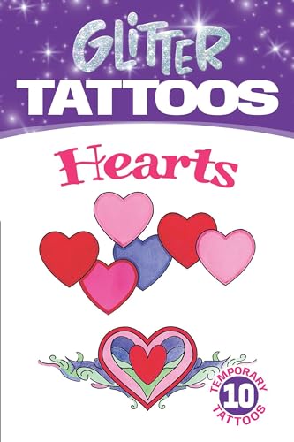 9780486458489: Glitter Tattoos Hearts (Dover Little Activity Books: Love)