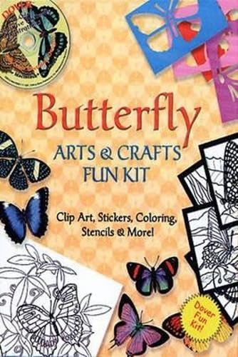 9780486460017: Butterfly Arts & Crafts Fun Kit