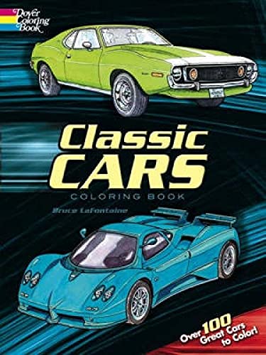 Beispielbild fr Classic Cars Coloring Book zum Verkauf von PlumCircle