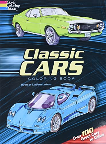 9780486460673: Classic Cars Coloring Book