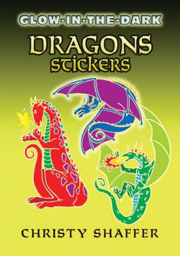 Stock image for Glow-in-the-Dark Dragons Stickers Format: Paperback for sale by INDOO