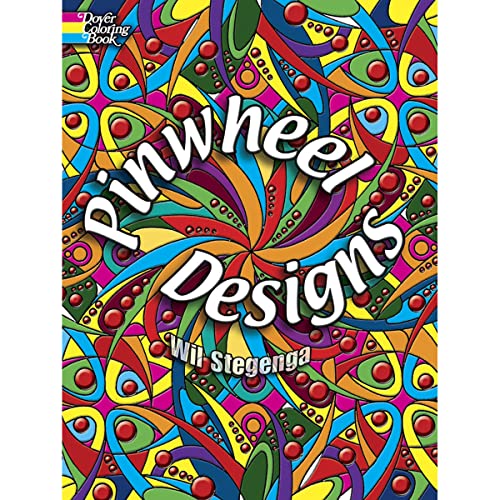 PINWHEEL DESIGNS COLORING BOOK (O)