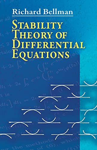 Imagen de archivo de Stability Theory of Differential Equations (Dover Books on Mathematics) a la venta por Lakeside Books