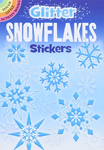 Beispielbild fr Glitter Snowflakes Stickers (Dover Little Activity Books: Winter) zum Verkauf von Books Unplugged