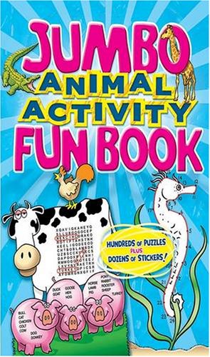 9780486465050: Jumbo Animal Activity Fun Book (Giant-Sized Colouring and Activity Collections)