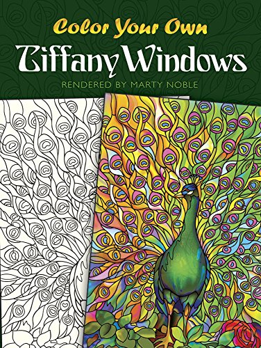 9780486465333: Color Your Own Tiffany Windows (Dover Art Coloring Book)