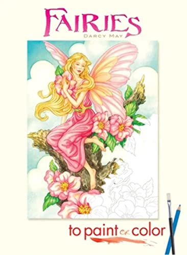 Fairies to Paint or Color - Darcy May