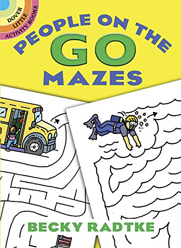 9780486465661: People on the Go Mazes (Little Activity Books)