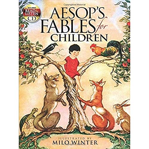 Imagen de archivo de Aesops Fables for Children: Includes a Read-and-Listen CD (Dover Read and Listen) a la venta por Goodwill Books