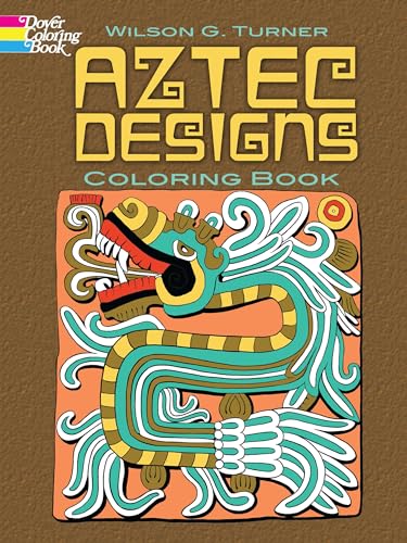 9780486467795: Aztec Designs Coloring Book (Dover Design Coloring Books)
