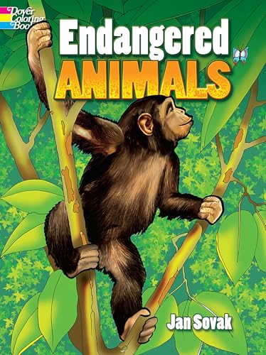 Beispielbild fr Endangered Animals Coloring Book (Dover Animal Coloring Books) zum Verkauf von WorldofBooks