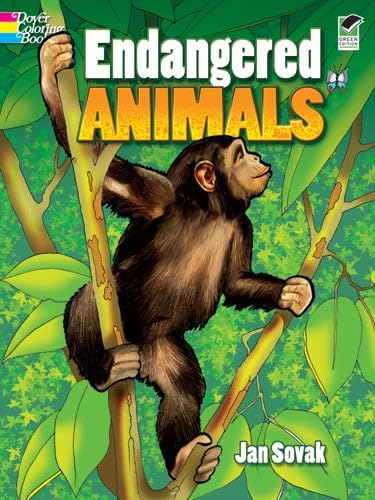 Imagen de archivo de Endangered Animals (Dover Nature Coloring Book) a la venta por SecondSale
