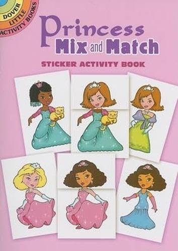 Beispielbild fr Pretty Princesses Mix and Match Sticker Activity Book zum Verkauf von Revaluation Books