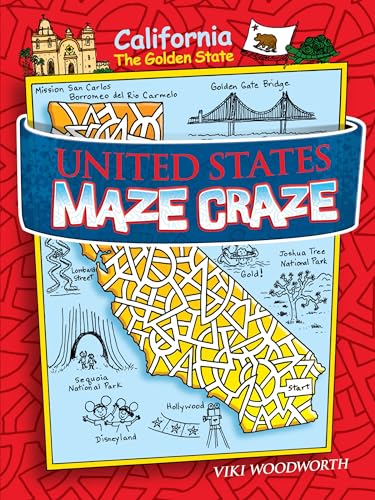 Stock image for United States Maze Craze (Dover Kids Activity Books: U.S.A.) for sale by ZBK Books