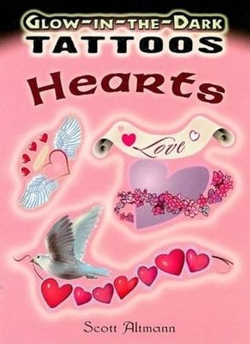 Beispielbild fr Glow-In-The-Dark Tattoos: Hearts (Dover Tattoos) zum Verkauf von Reuseabook