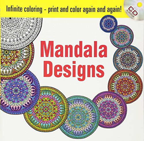 9780486469492: Infinite Coloring Mandala Designs Coloring Book