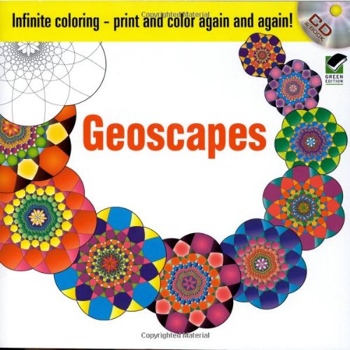 9780486469515: Infinite Coloring Geoscapes (Dover Design Coloring Books)