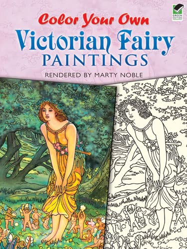 9780486470511: Color Your Own Victorian Fairy Paintings (Dover Art Coloring Book)