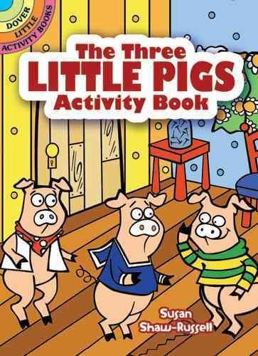 Imagen de archivo de The Three Little Pigs Little Activity Book (Dover Little Activity Books) a la venta por Red's Corner LLC