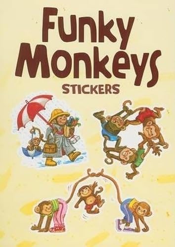 Funky Monkeys Stickers (Dover Little Activity Books Stickers) (9780486471259) by Han, Yu-Mei