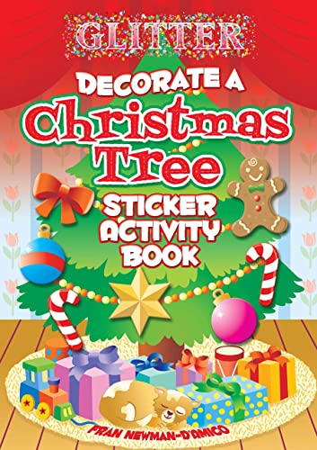 Stock image for Glitter Decorate a Christmas Tree Sticker Activity Book for sale by Revaluation Books