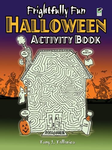 Beispielbild fr Frightfully Fun Halloween Activity Book (Dover Kids Activity Books: Fantasy) zum Verkauf von SecondSale