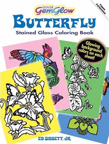 9780486471471: Butterfly (Dover Nature Stained Glass Coloring Book)