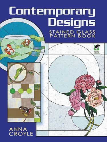 Beispielbild fr Contemporary Designs Stained Glass Pattern Book (Dover Stained Glass Instruction) zum Verkauf von HPB Inc.