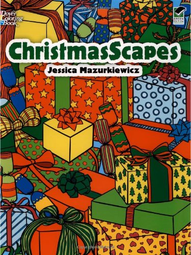 Beispielbild fr ChristmasScapes (Dover Holiday Coloring Book) zum Verkauf von SecondSale
