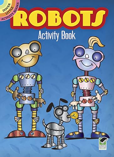 Imagen de archivo de Robots Activity Book (Dover Little Activity Books) a la venta por Your Online Bookstore