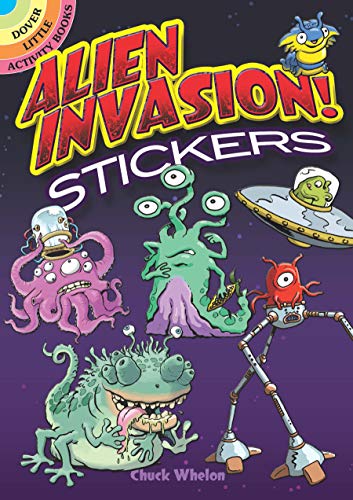 Beispielbild fr Alien Invasion! Stickers (Dover Little Activity Books Stickers) zum Verkauf von SecondSale