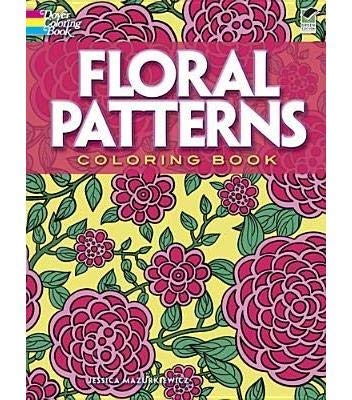9780486472454: 按需印刷 Dover Creative Haven Coloring Books (Floral Designs)