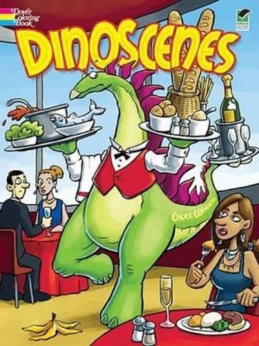 Dinoscenes (Dover Coloring Books) (9780486472638) by Whelon, Chuck; Coloring Books; Dinosaurs