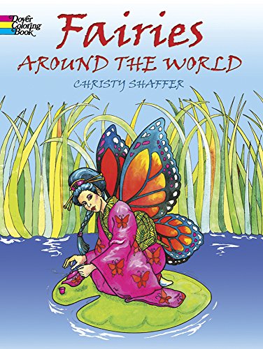 Beispielbild fr Fairies Around the World Coloring Book (Dover Fantasy Coloring Books) zum Verkauf von GF Books, Inc.