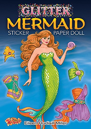 9780486472928: Glitter Mermaid Sticker Paper Doll (Little Activity Books)