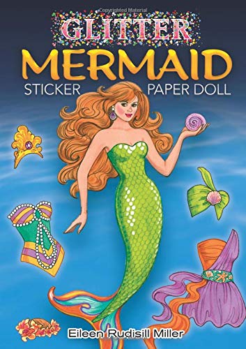 Stock image for Glitter Mermaid Sticker Paper Doll (Dover Little Activity Books Paper for sale by Hawking Books