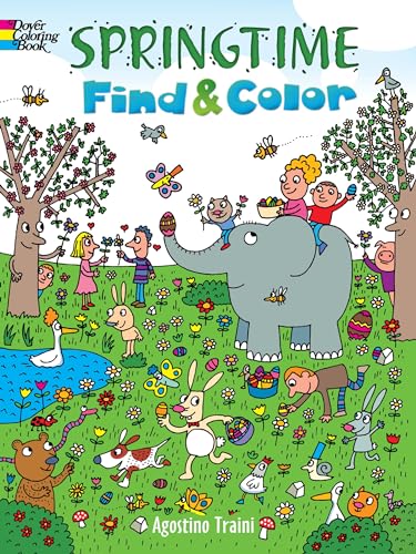 Beispielbild fr Springtime Find and Color (Dover Kids Activity Books) zum Verkauf von SecondSale