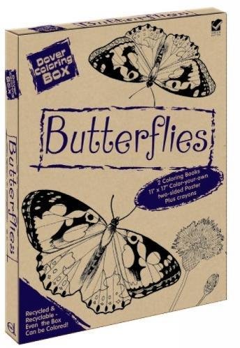 Dover Coloring Box -- Butterflies (Dover Fun Kits) (9780486473437) by Dover; Kits For Kids