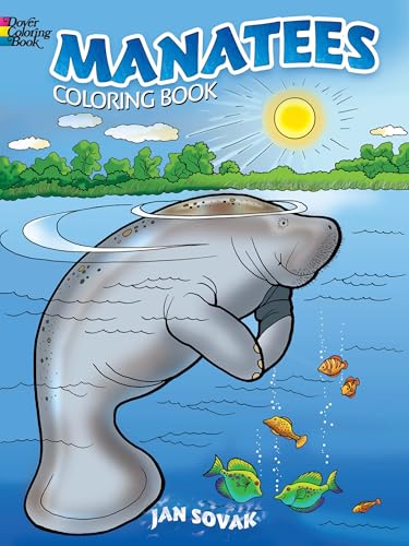 Beispielbild fr Manatees Coloring Book zum Verkauf von Better World Books