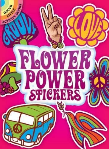 9780486474045: Flower Power Stickers (Dover Little Activity Books Stickers)