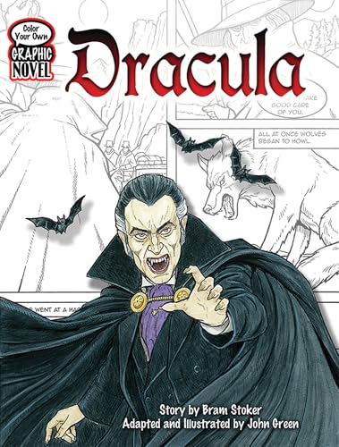 9780486474144: Dracula: Green Edition (Dover Classic Stories Coloring Book)