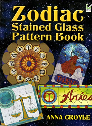 Beispielbild fr Zodiac Stained Glass Pattern Book (Dover Stained Glass Instruction) zum Verkauf von HPB-Diamond