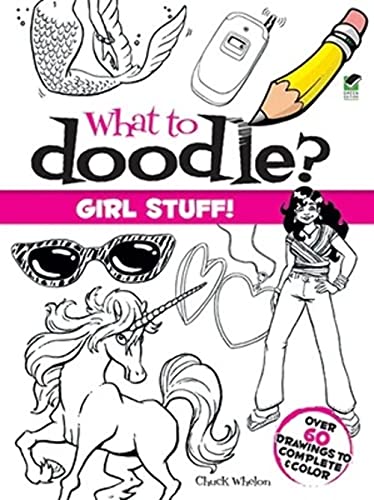 Imagen de archivo de What to Doodle? Girl Stuff! (Dover Doodle Books) a la venta por Goodwill of Colorado