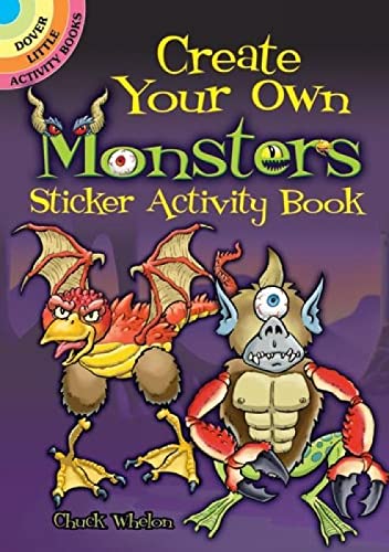 Imagen de archivo de Create Your Own Monsters Sticker Activity Book Format: Other a la venta por INDOO